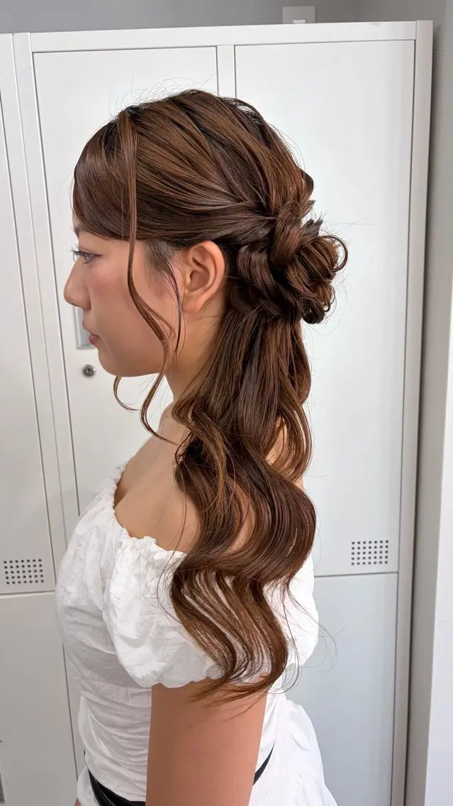 ヘアアレンジ ヘアセット GiseL ハイトー ンSa_ya🎀のヘアスタイル