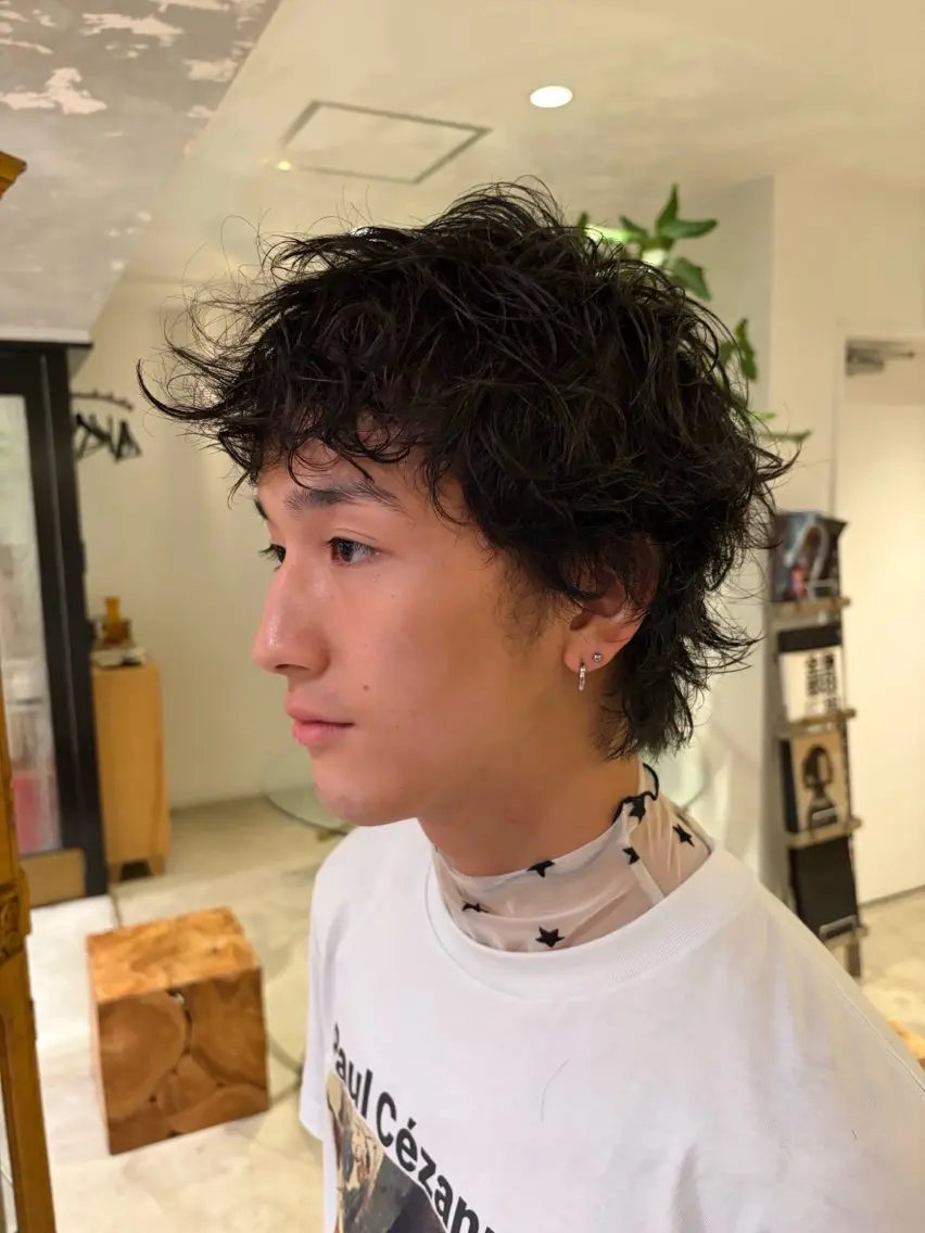 cut+perm🌀(メンズ限定)の写真