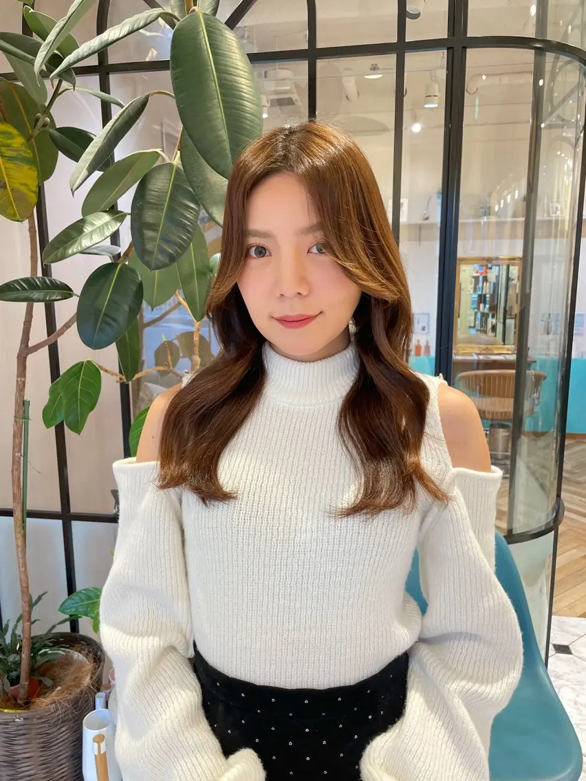 ロング カラー 💎巻ける縮毛矯正/ 艶髪💎石渕智也のヘアスタイル
