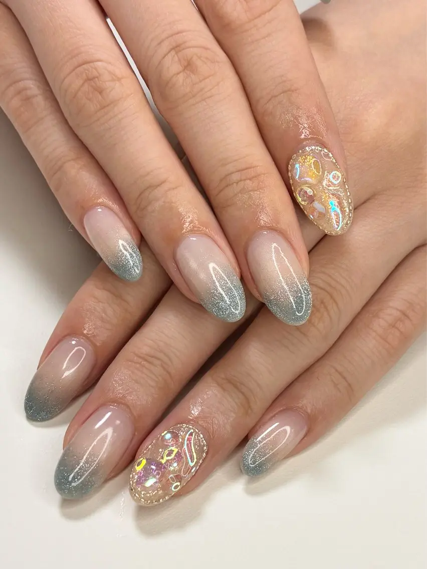 ネイル ハンドネイル nu.sheer honoのネイルデザイン