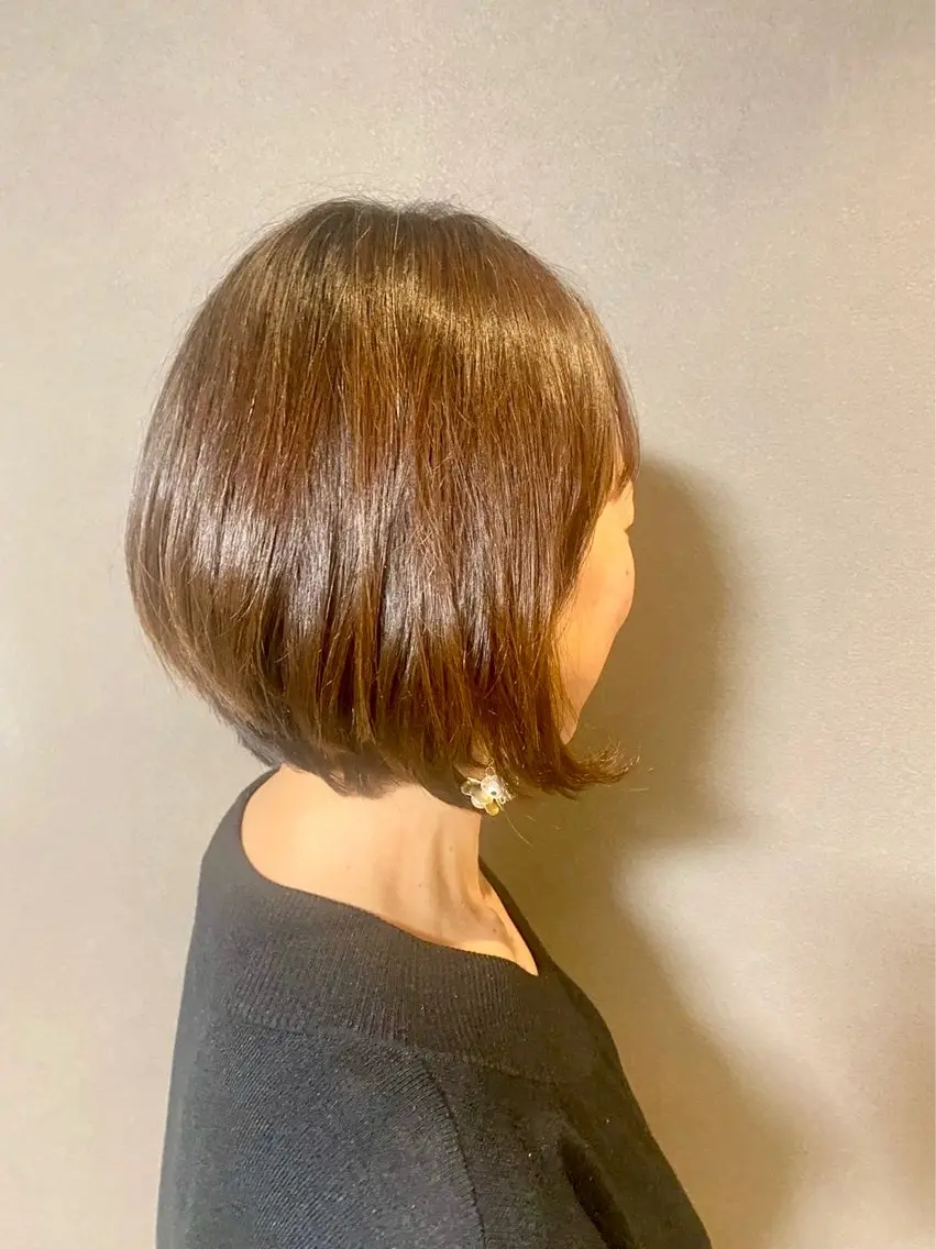 ミディアム ⭐️似合わせ⭐️ ほかぞの りかのヘアスタイル
