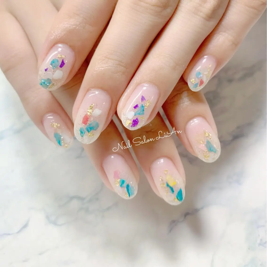 ネイル ハンドネイル NailSalon LiAnのネイルデザイン