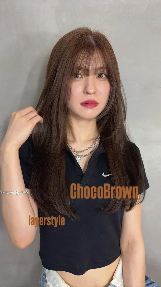 ロング Dope LIT Miyuのヘアスタイル