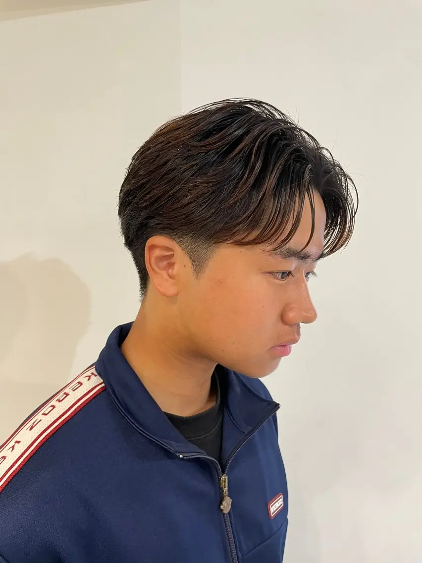 メンズ 三田 真穂のヘアスタイル