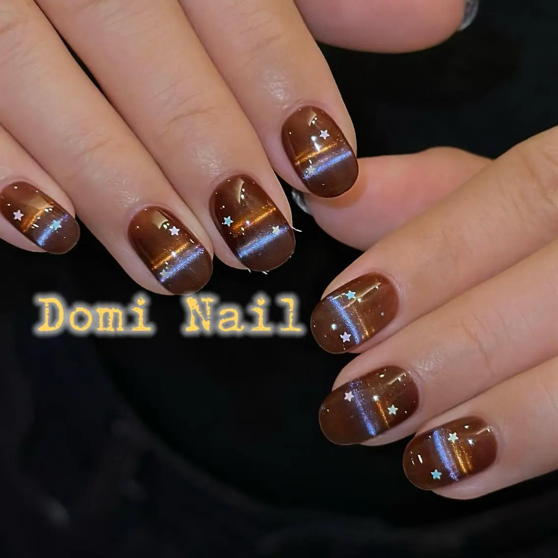 ネイル 持ち込み ハンドネイル 渋谷 Domi Nailのネイルデザイン