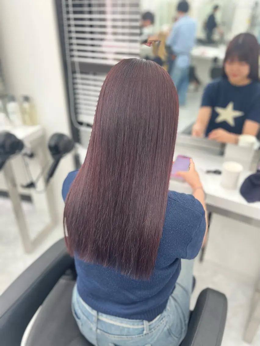 ロング カラー Zina熊本🫧 Kurehaのヘアスタイル