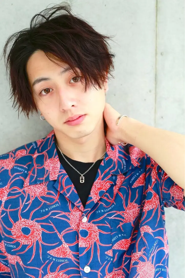 パーマ メンズ カット ness🎖️ カミカリスマ受賞のヘアスタイル