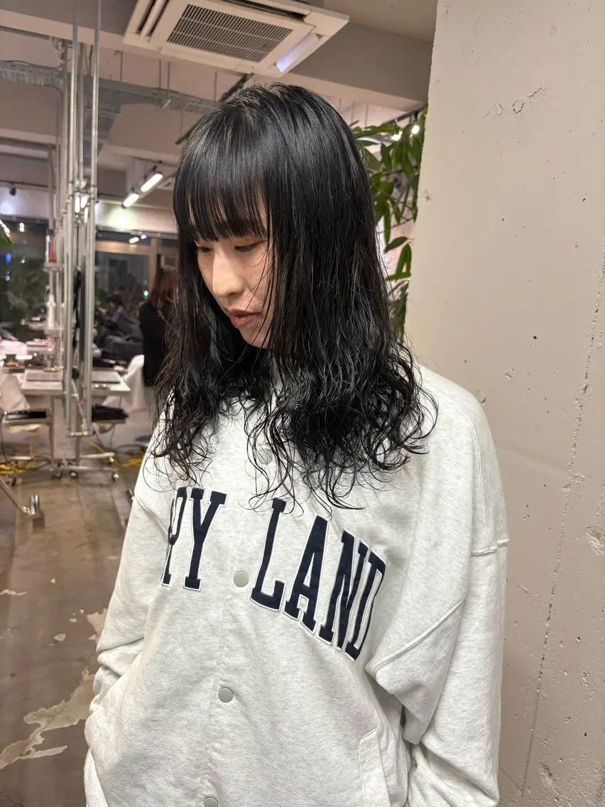 カラー ヘアカラー ハイトーン レイヤー🎀meiのヘアスタイル