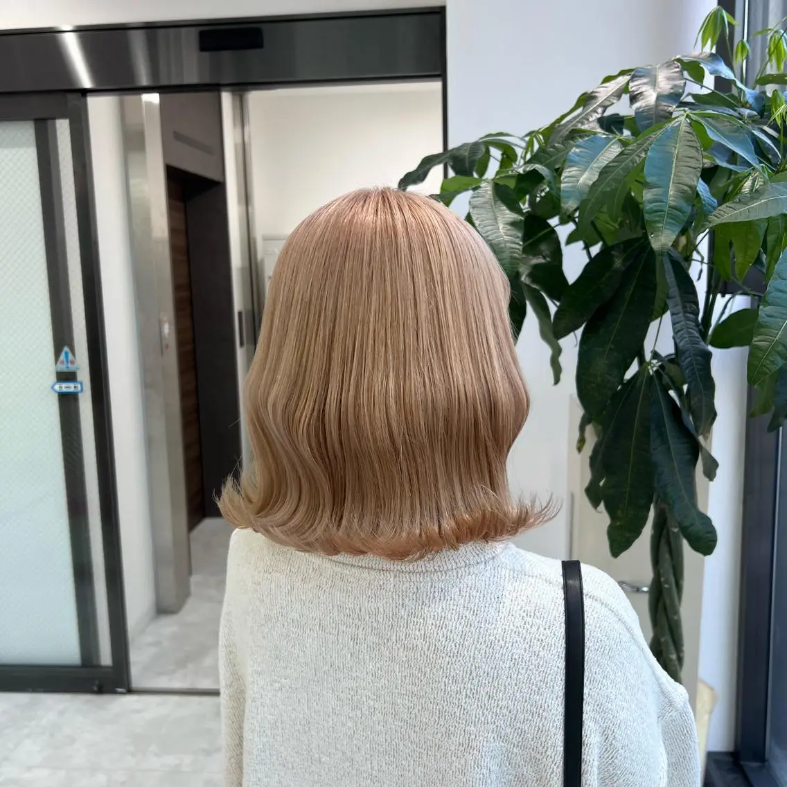 ミディアム カット ヘアカラー 🫧レイヤーカット ・ハッシュ🫧龍星のヘアスタイル