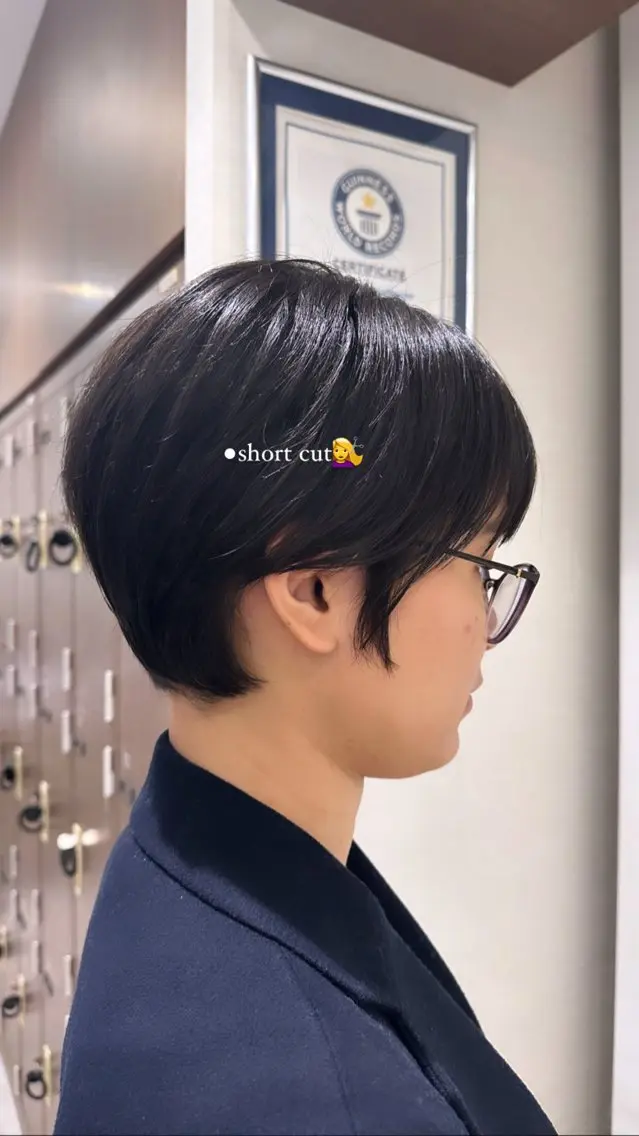 ショート ボブ ショートヘア カット 田畑 あやののヘアスタイル