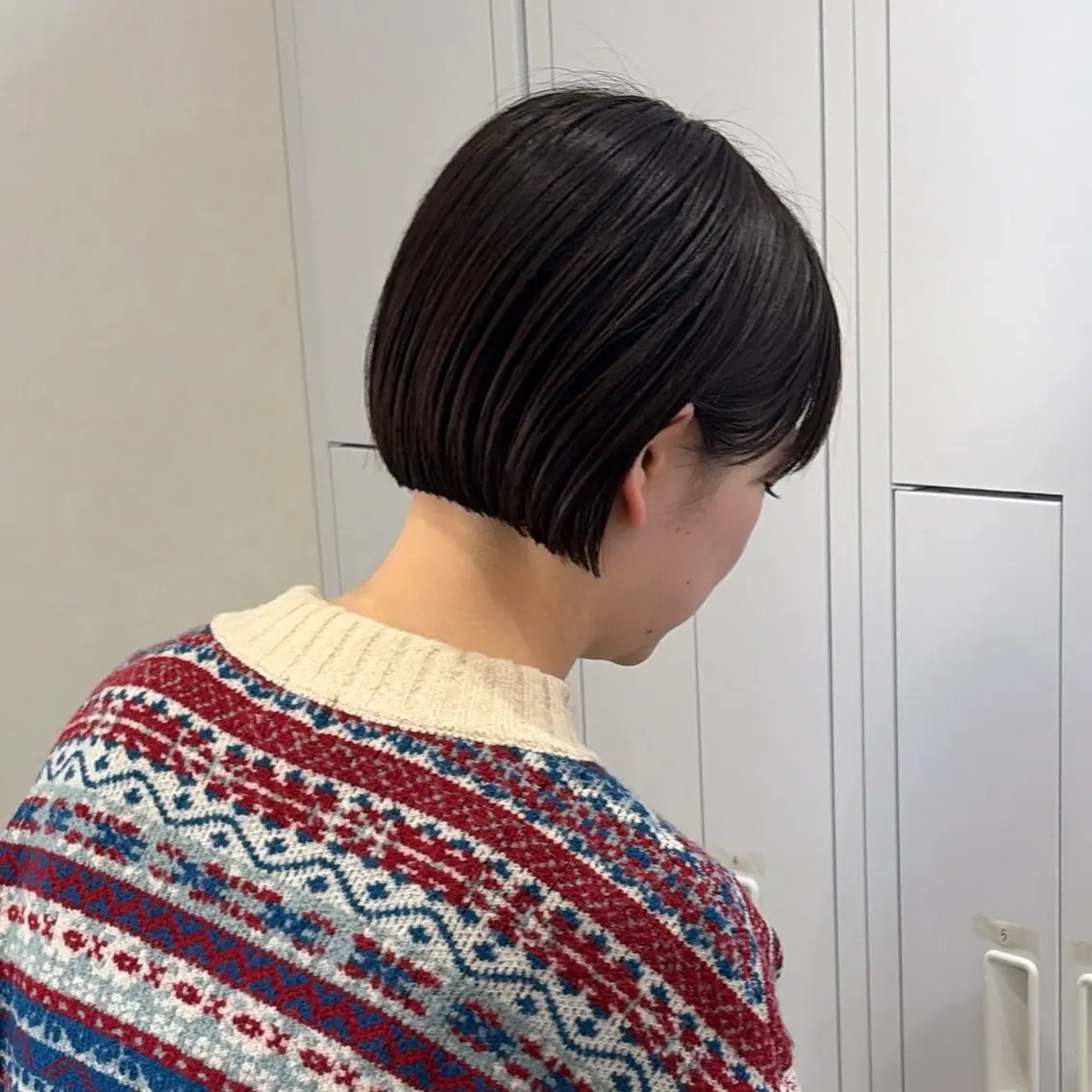 ショート カラー ボブ 似合わせカット カット ヘアカラー トリートメント YUUKI/ミニボブ ボブ/髪質改善のヘアスタイル
