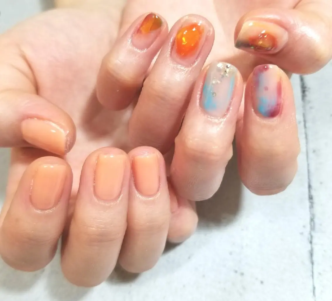 ネイル nijiiro🌈 サトウのネイルデザイン