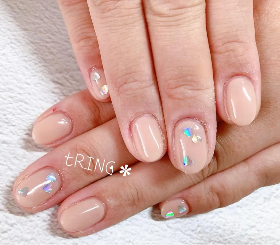 ネイル ハンドネイル tRING＊ しいの木台のネイルデザイン