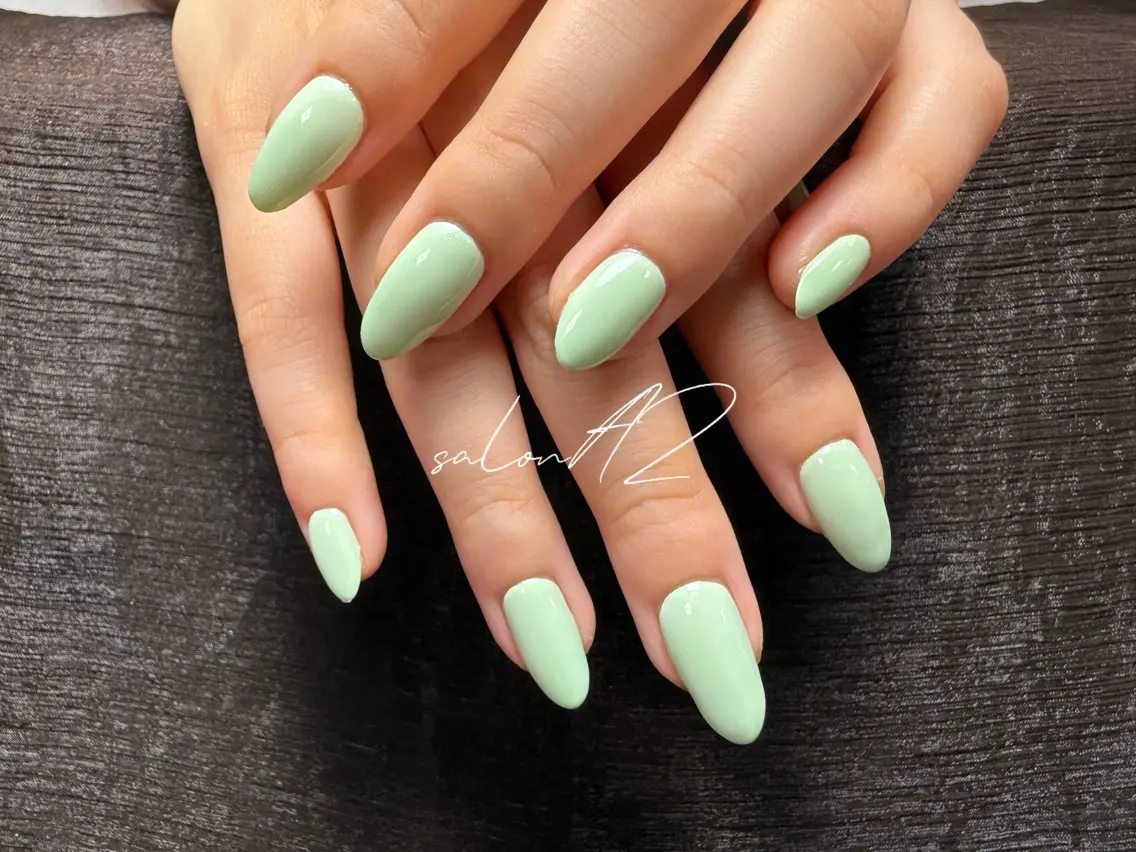 ネイル アートネイル 長さ出し フットネイル フレンチネイル ジェルネイル salon AZのネイルデザイン
