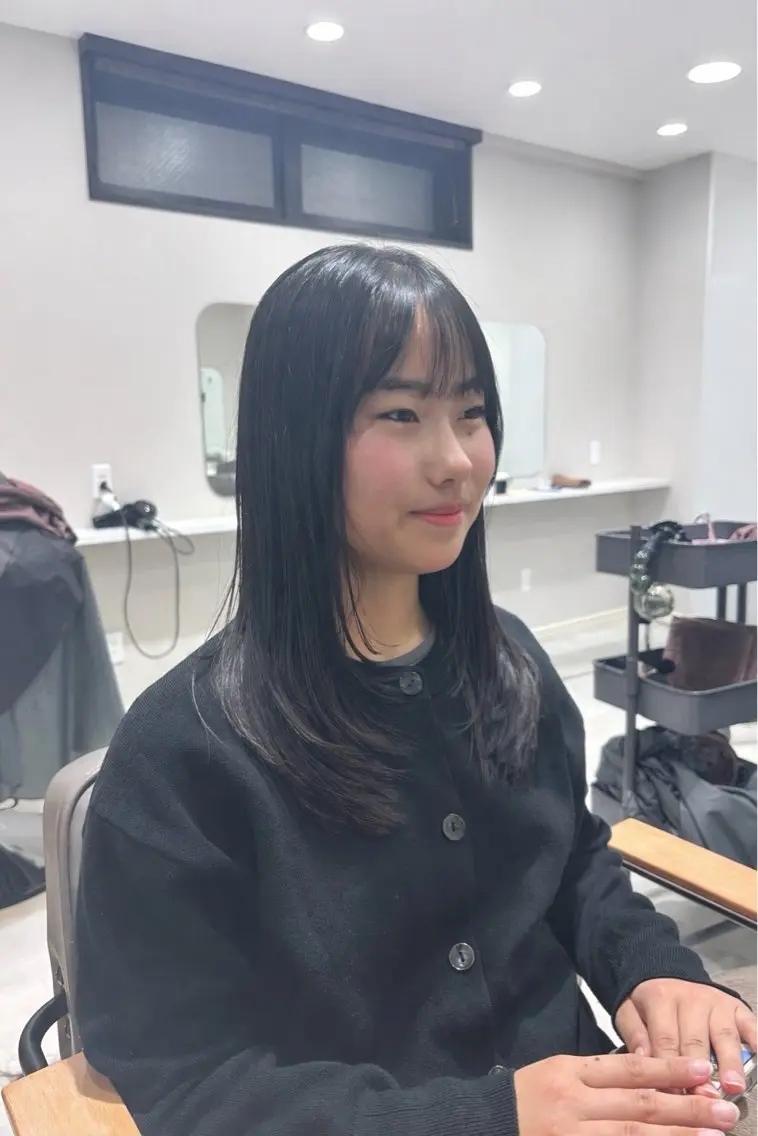 ミディアム レイヤーカット カット 🌿髪質改善/レイヤ ー🌿ひかるんのヘアスタイル