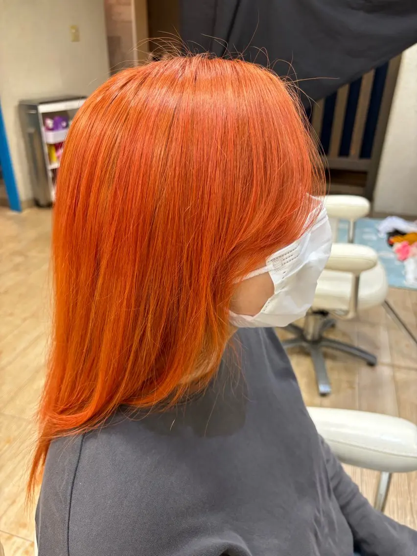 カラー 吉元 結衣佳のヘアスタイル