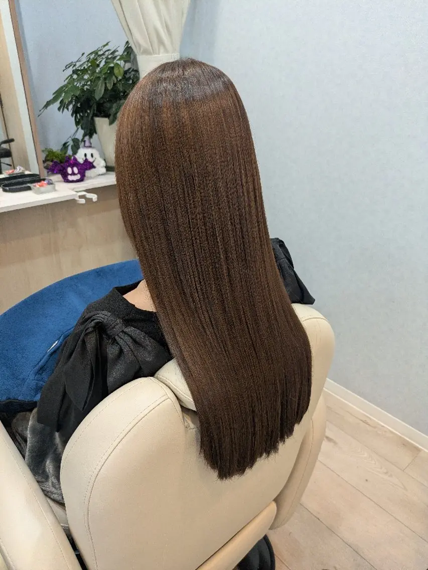 カラー アッシュ ヘアカラー 竹田 夏歩のヘアスタイル