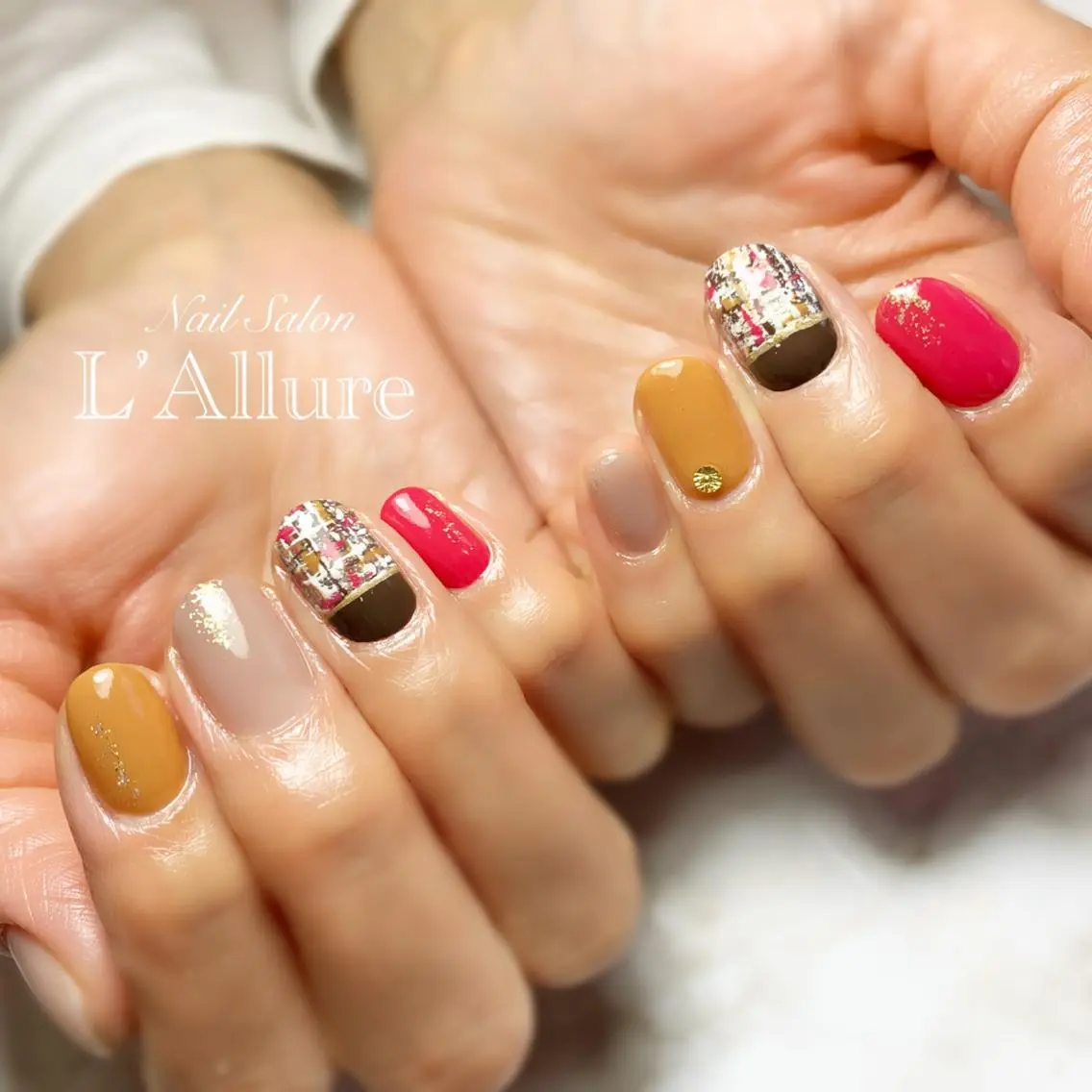ネイル ハンドネイル Nail Salon L’Allureのネイルデザイン