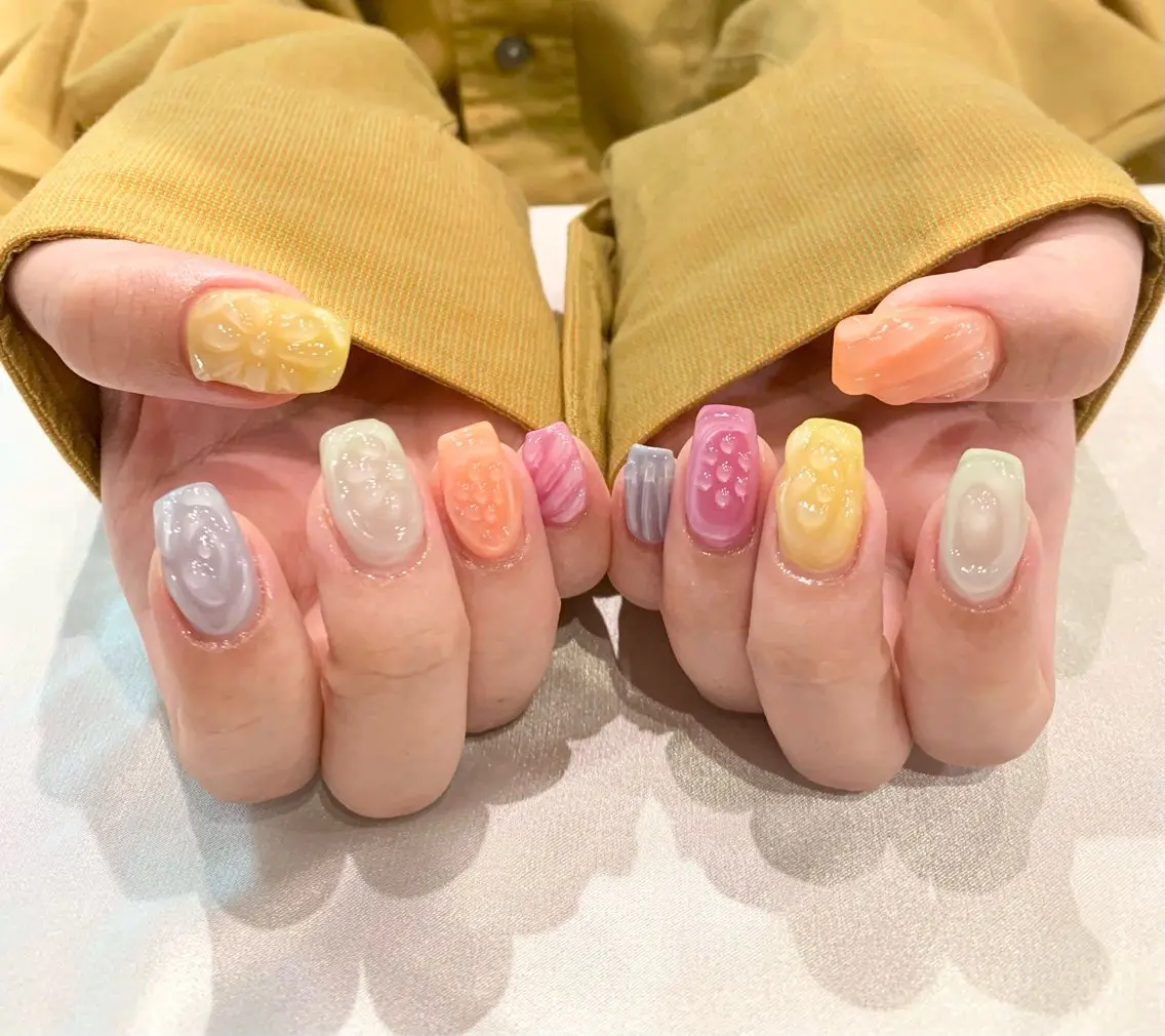 ネイル ハンドネイル ecrin 💎 mayuのネイルデザイン