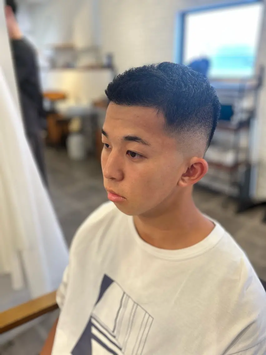 ショート 学生 尭部 佑太のヘアスタイル