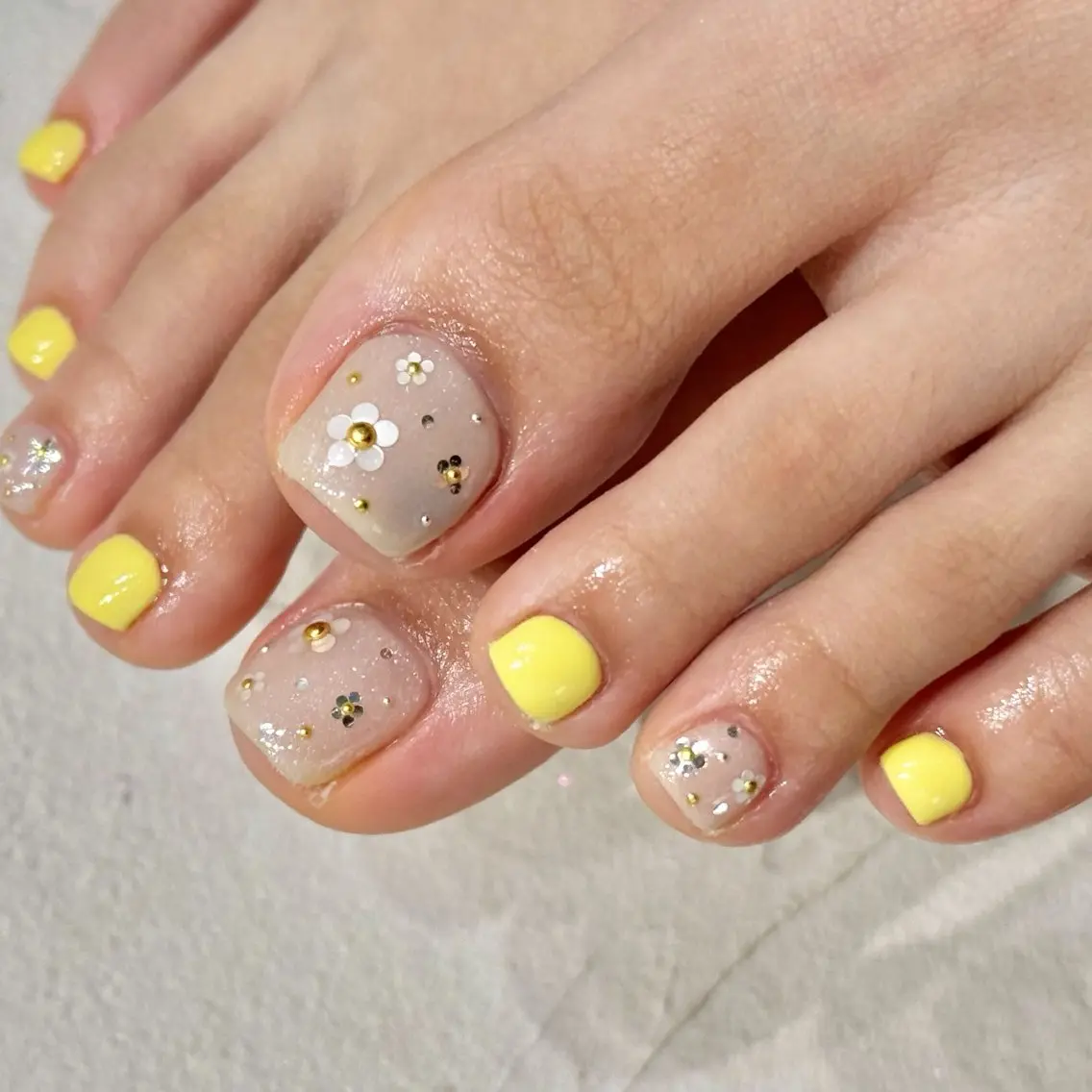 500円OFF✨️【オフあり】フット定額コース【パラジェル変更可/センター南】の写真