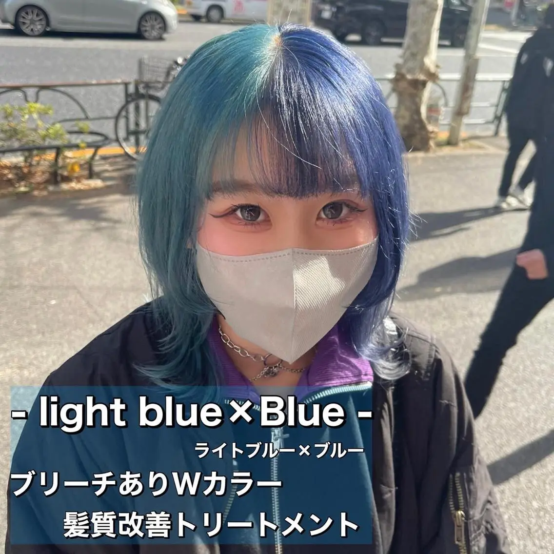 ミディアム カラー ボブカットモデル 募集中　ukaのヘアスタイル