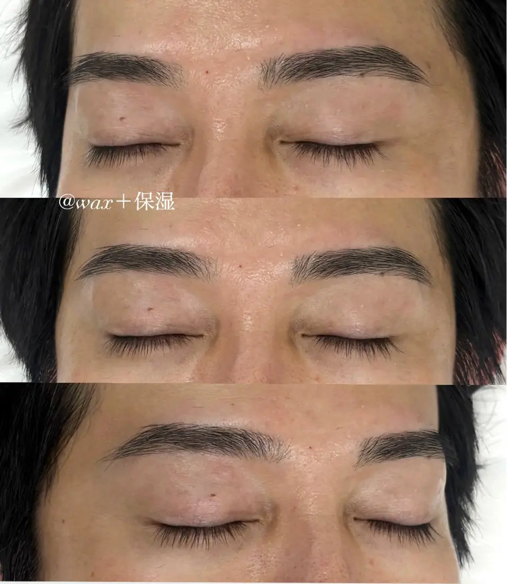 メンズ アイブロウ ワックス脱毛 眉カット その他(アイブロウ) 骨格似合わせ眉🫧 /momoka.kaの眉毛・アイブロウイメージ