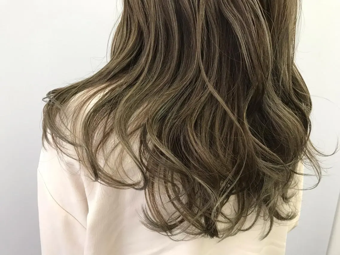 🍎Wカラー(ブリーチ🆗)+カット¥17700🍎の写真