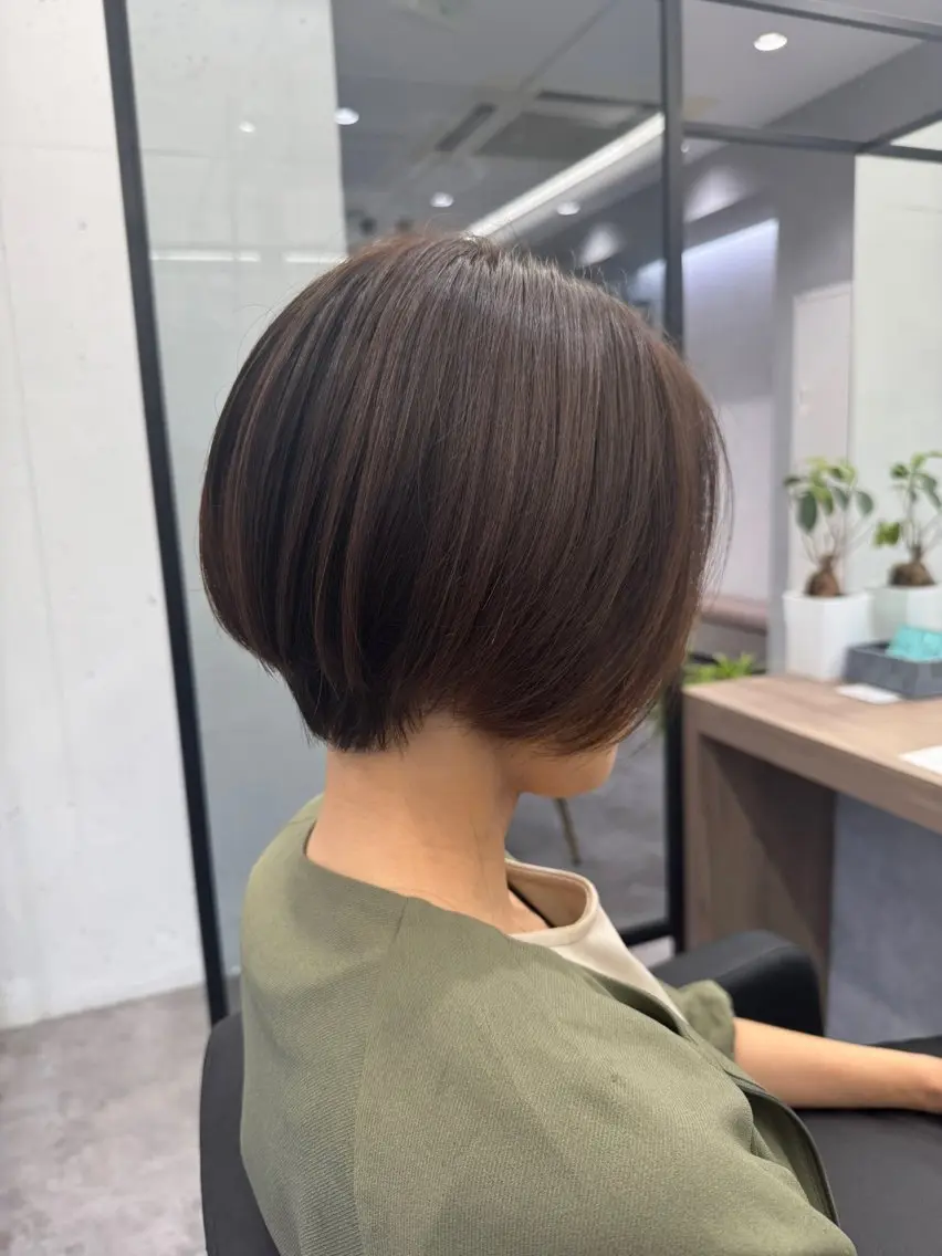 ショート ショートボブ ボブ ショートヘア カット ヘアカラー 高橋 廉人のヘアスタイル