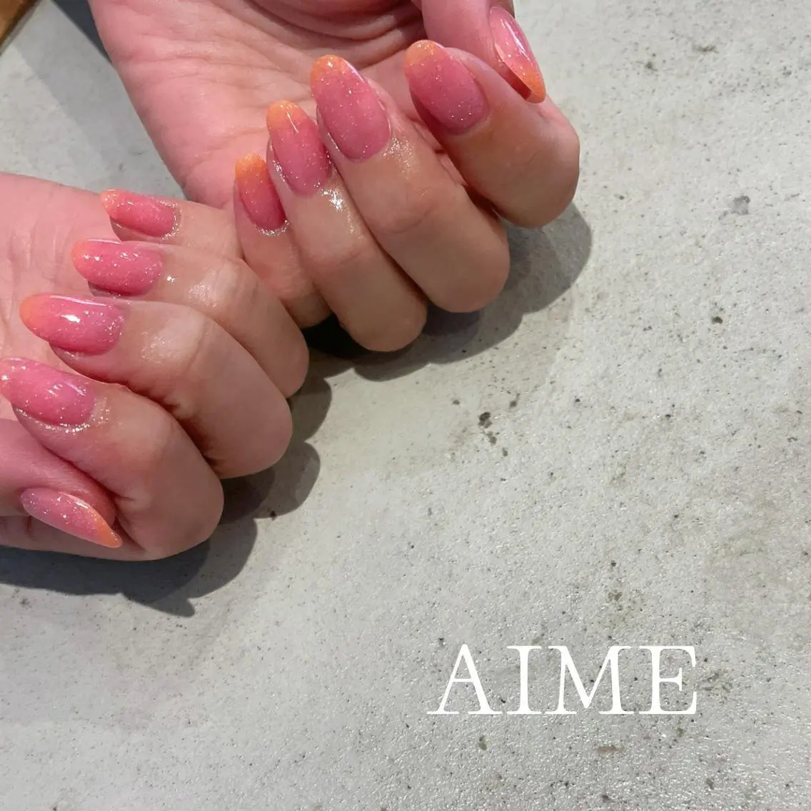 ネイル ハンドネイル AIME (momo)のネイルデザイン