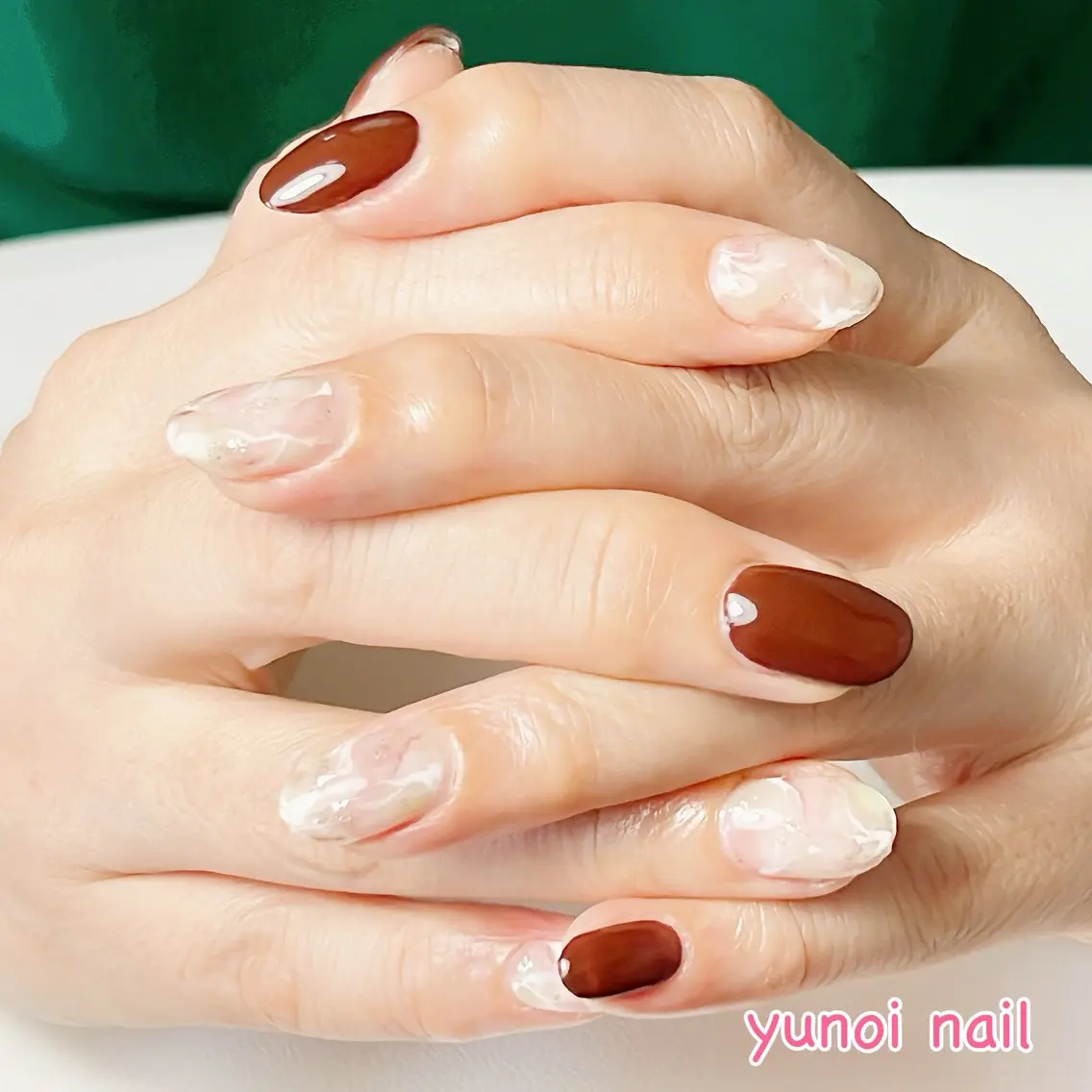 ネイル ニュアンスネイル yunoi nailのネイルデザイン