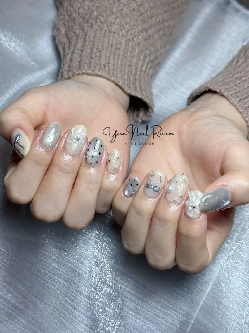 ネイル ハンドネイル YUE NAIL ROOMのネイルデザイン