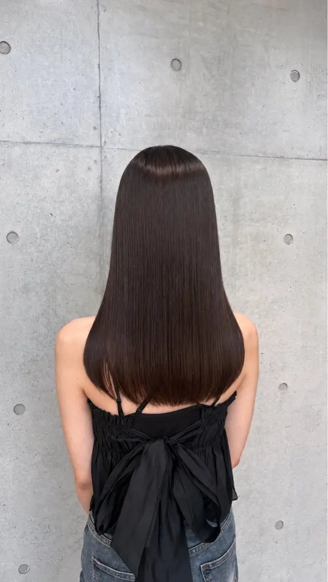 ロング カラー パーマ ヘアアレンジ メンズ 赤み消しカラー /美 髪☘️Reika☘️のヘアスタイル