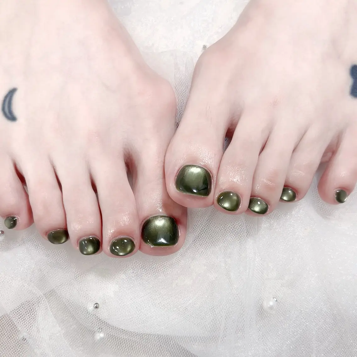 ネイル フットネイル NAILサロン 木にいるのネイルデザイン
