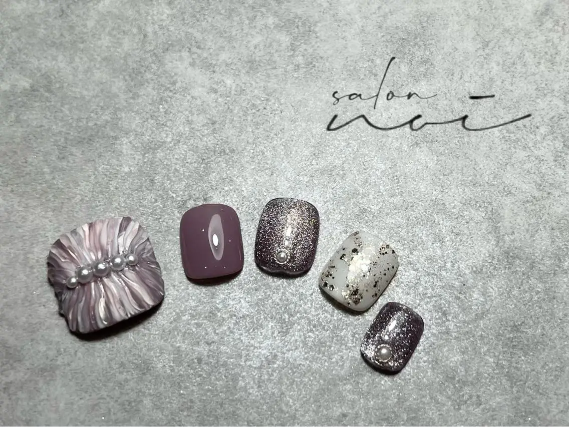 ネイル フットネイル salon noiのネイルデザイン