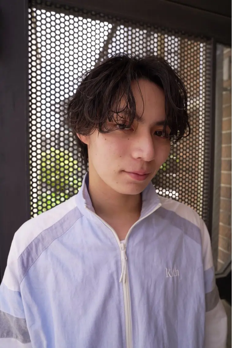 パーマ メンズ カット パーマ トリートメント ヘアセット 再現性No.1ヘア ごーた立川のヘアスタイル