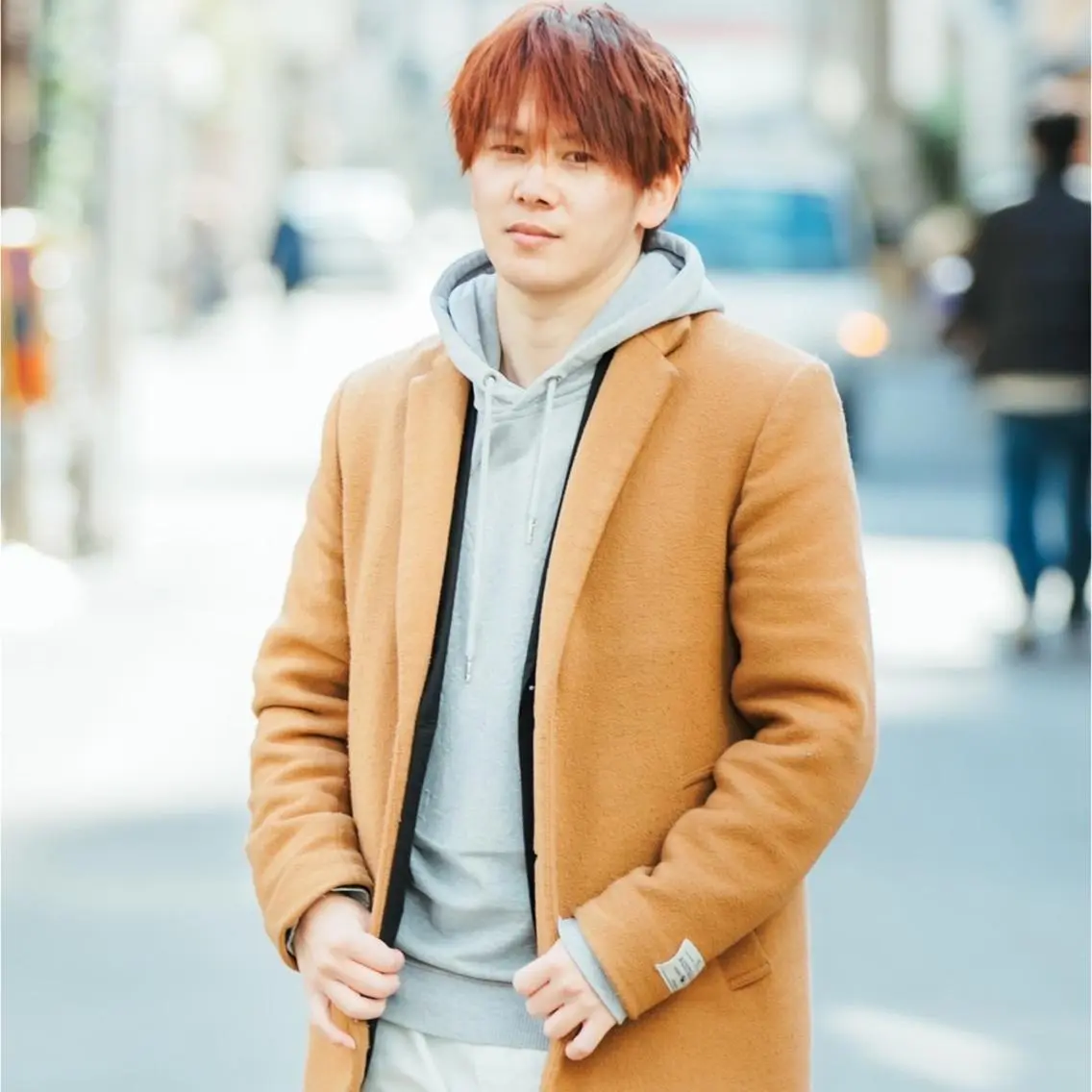 メンズ シェアハピ ヤマモトのヘアスタイル