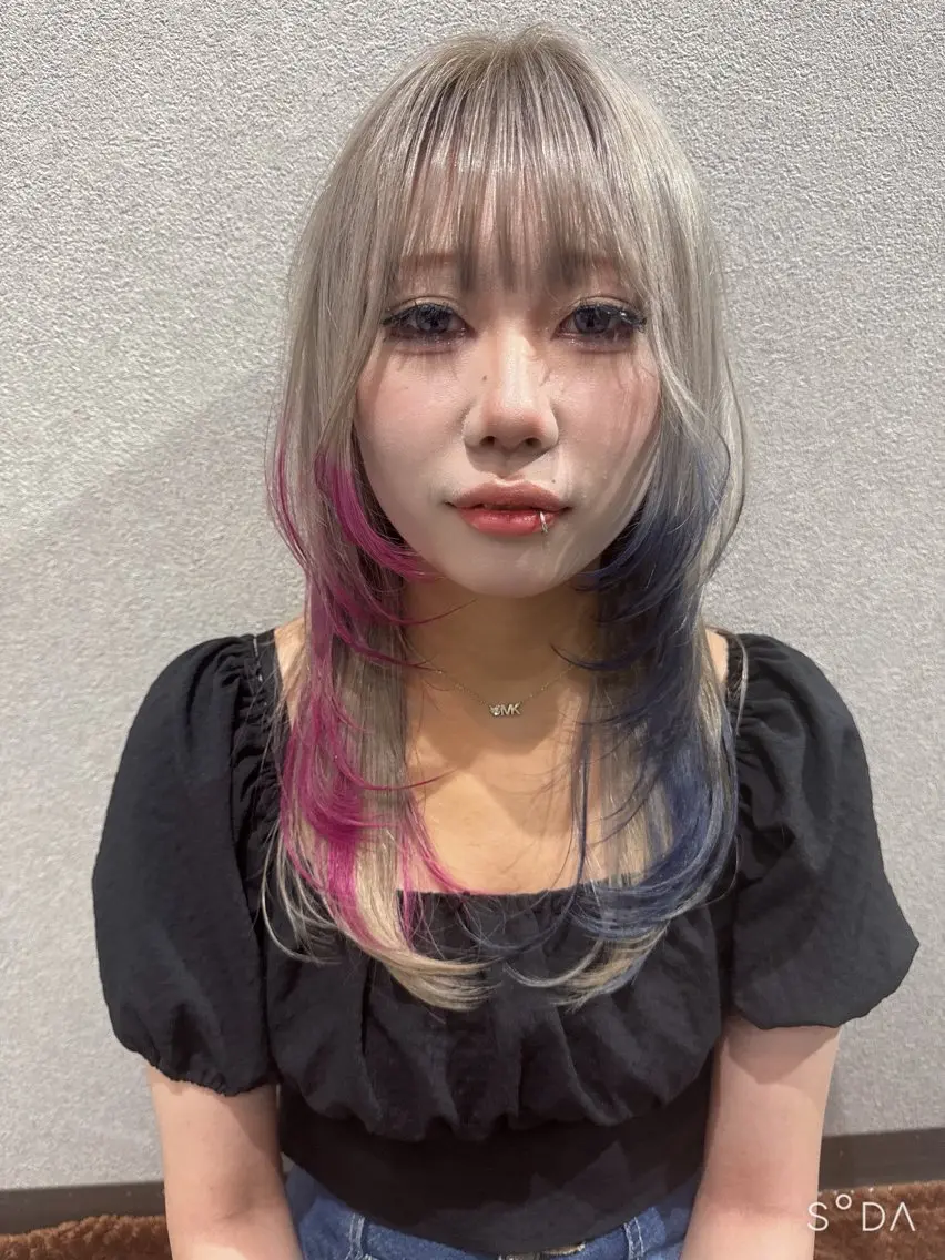 ミニモ学割ブリーチオンカラーの写真