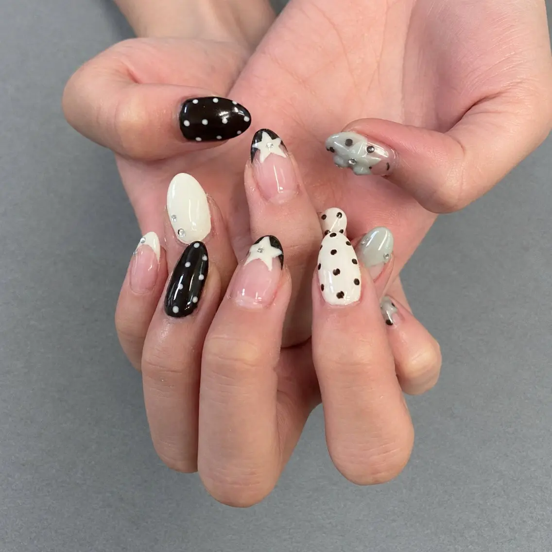 ネイル ドット ハンドネイル nail salon muuのネイルデザイン