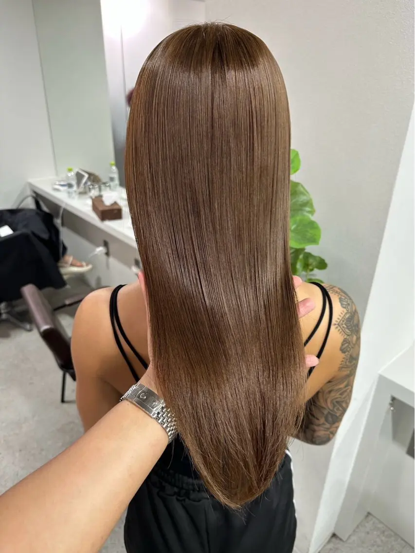 カラー 渋谷/プルエクステ 🐈⬛🎀kisaのヘアスタイル