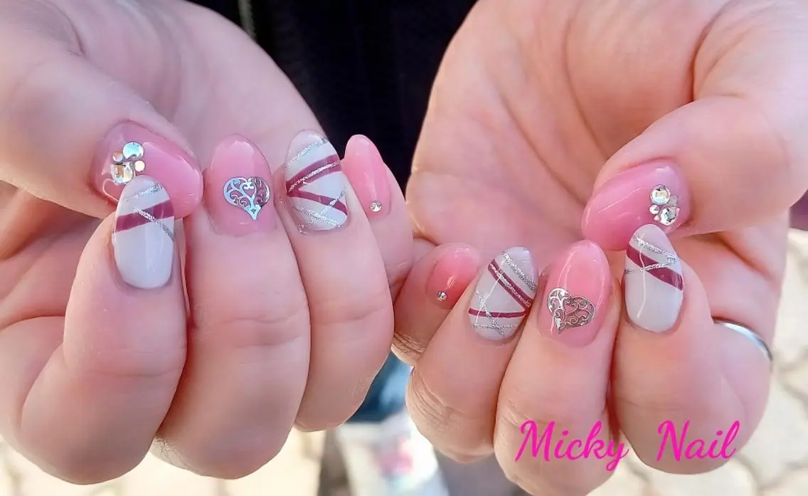 ネイル ピンク Micky nail chikushinoのその他イメージ