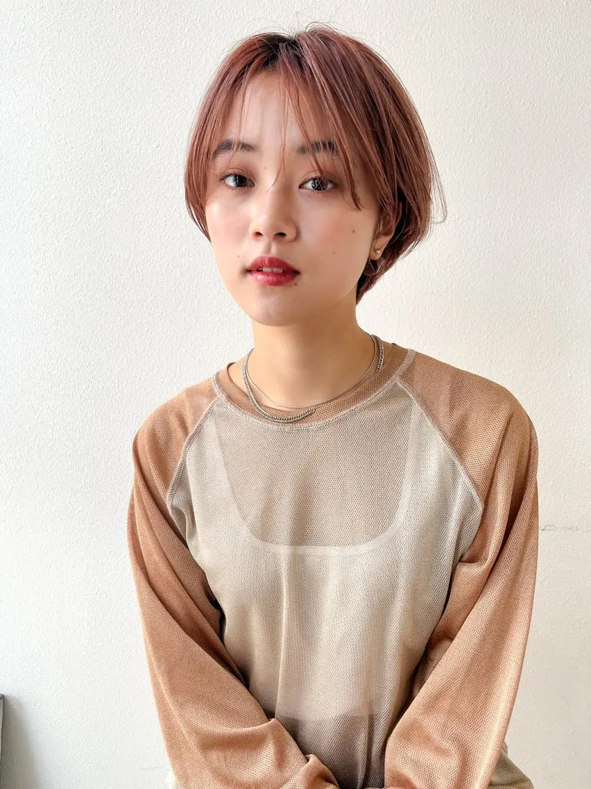 ショート 銀座 ショートヘア Nakasanのヘアスタイル
