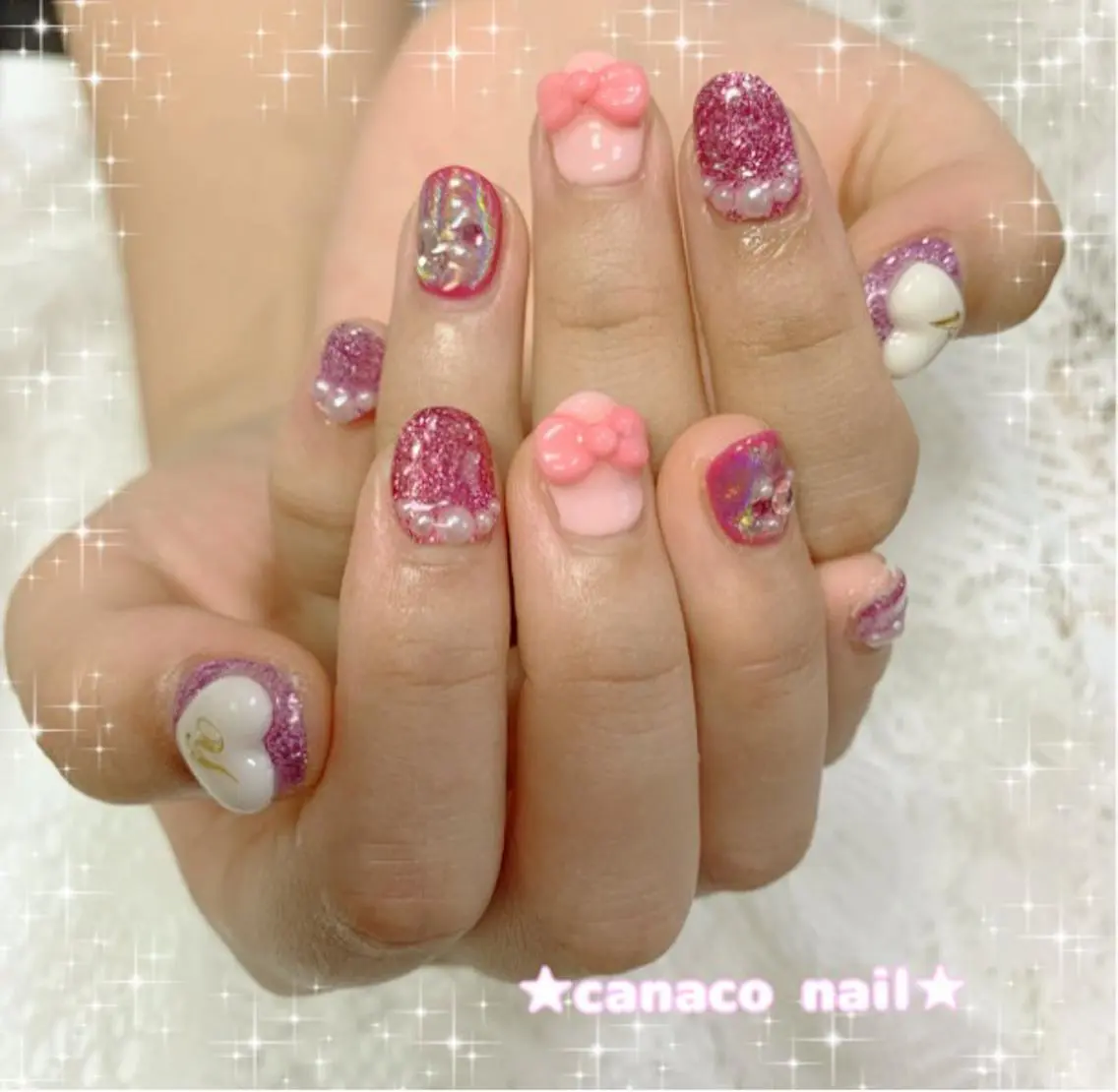 ネイル ハンドネイル ハンドケア ベテランネイル cnc  nailのネイルデザイン