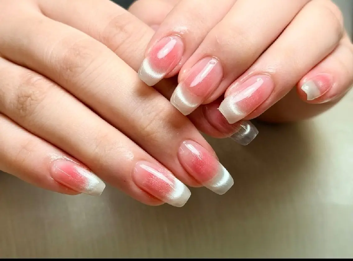 ネイル ハンドネイル 🍒☘️未 来🍒☘️のネイルデザイン