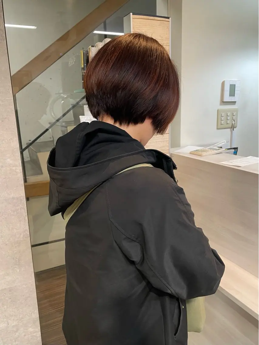 【5月平日限定‼️】カット(ショート)＋似合わせカラー＋スパシャンプー🫧の写真