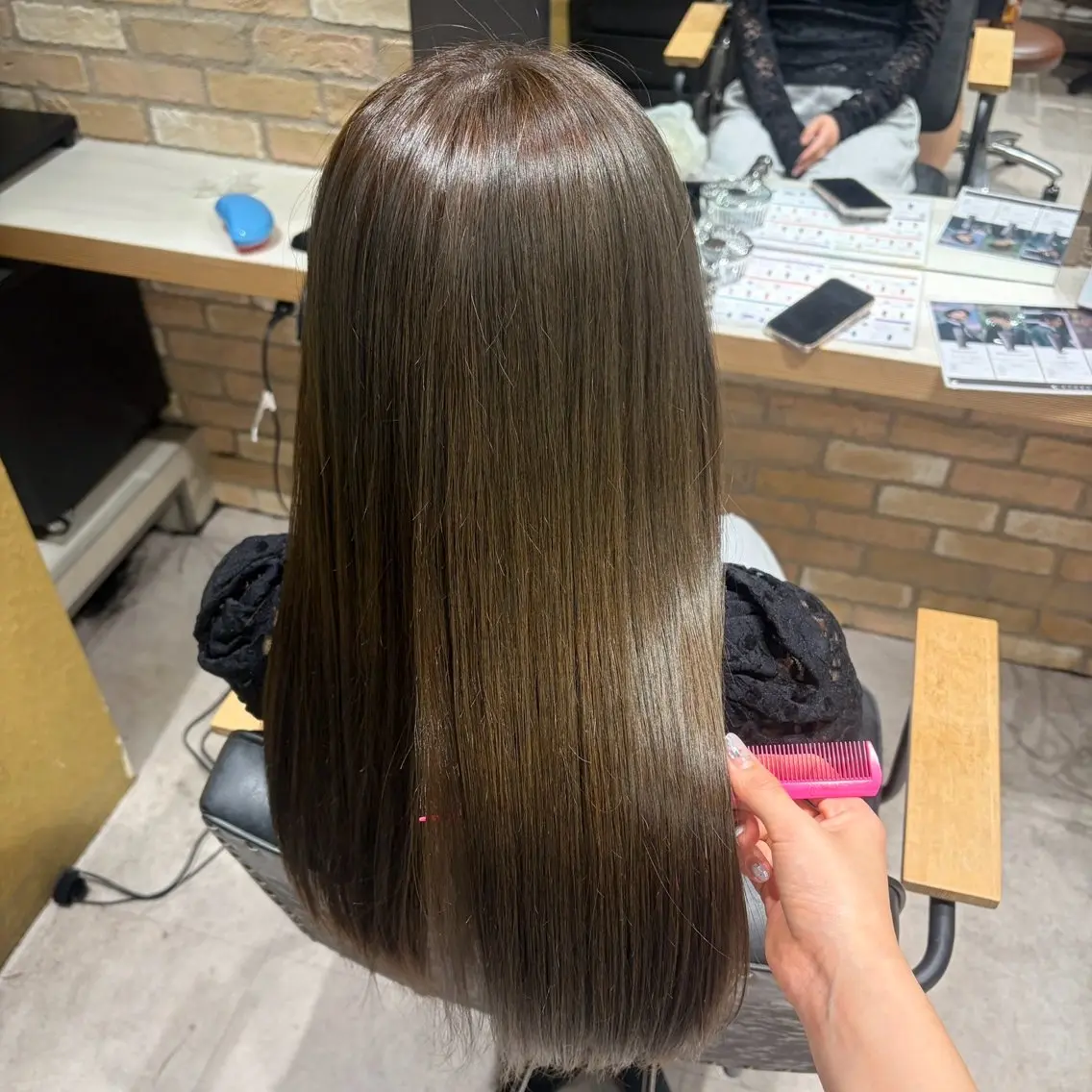 ロング カラー オリーブカラー ヘアカラー しょう / 透明感カラー🍃のヘアスタイル