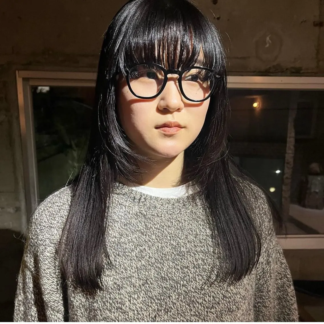 ロング カラー 🦮shiori アイドルオタク🦮のヘアスタイル