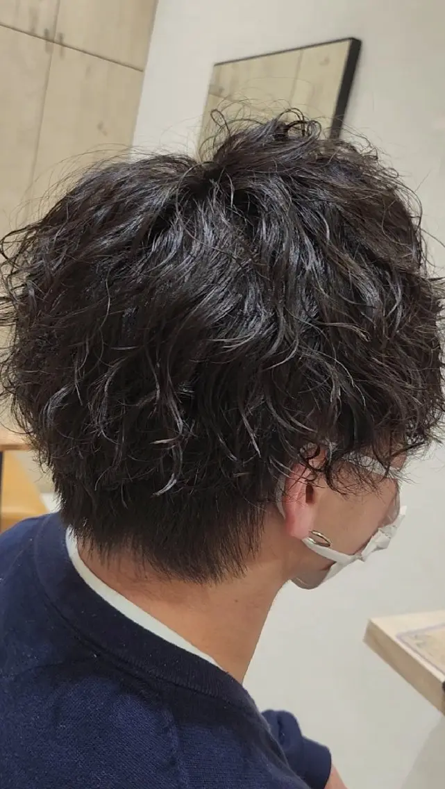 🫧大人気🫧メンズデザインヘアカット🌊パーマやカラーもご相談くださいの写真