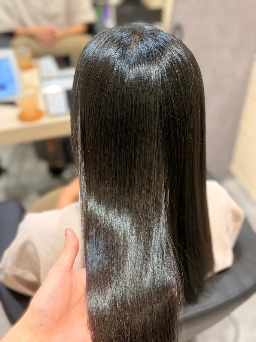 ロング カラー 髪質改善 ヘアカラー 艶感/髪質改善 カラー✨西澤駿のヘアスタイル