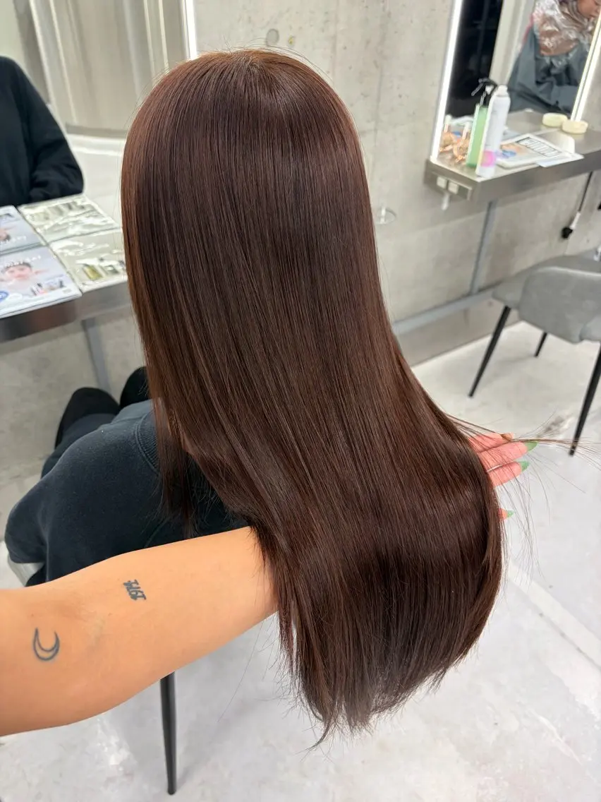 ロング カラー ヘアカラー カラー/エクステ 🤍ルナのヘアスタイル